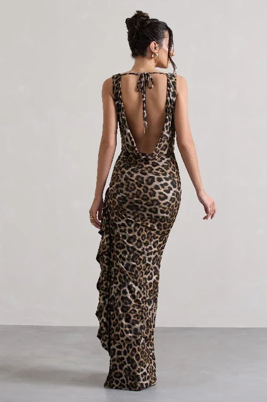 kaida-leopard-print-cowl-neck-ruffled-split-maxi-dress-cl134791027 kaida-leopard-print-cowl-neck-ruffled-split-maxi-dress-cl134791027
