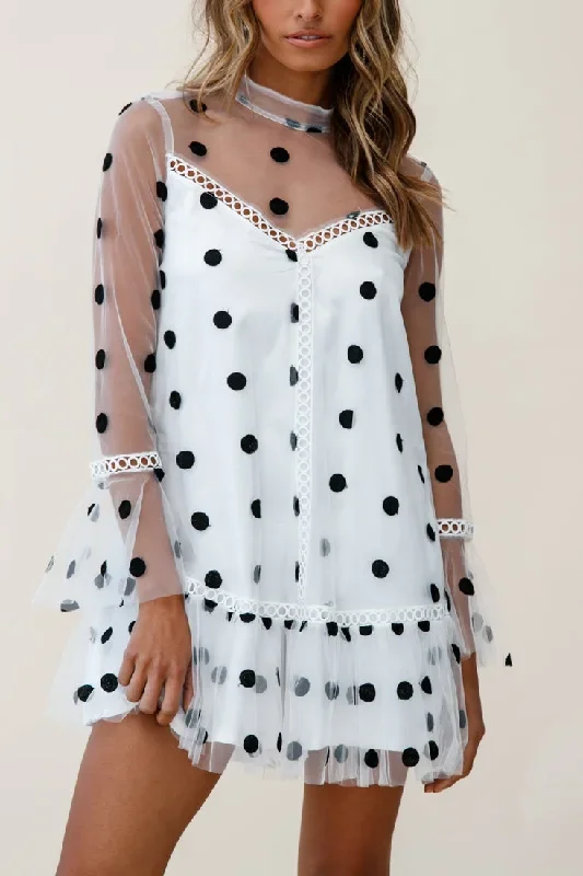lena-sheer-overlay-high-neck-polka-dot-dress