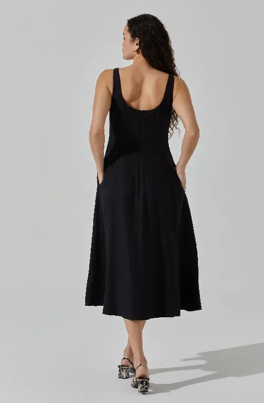 linen-square-neck-midi-dress