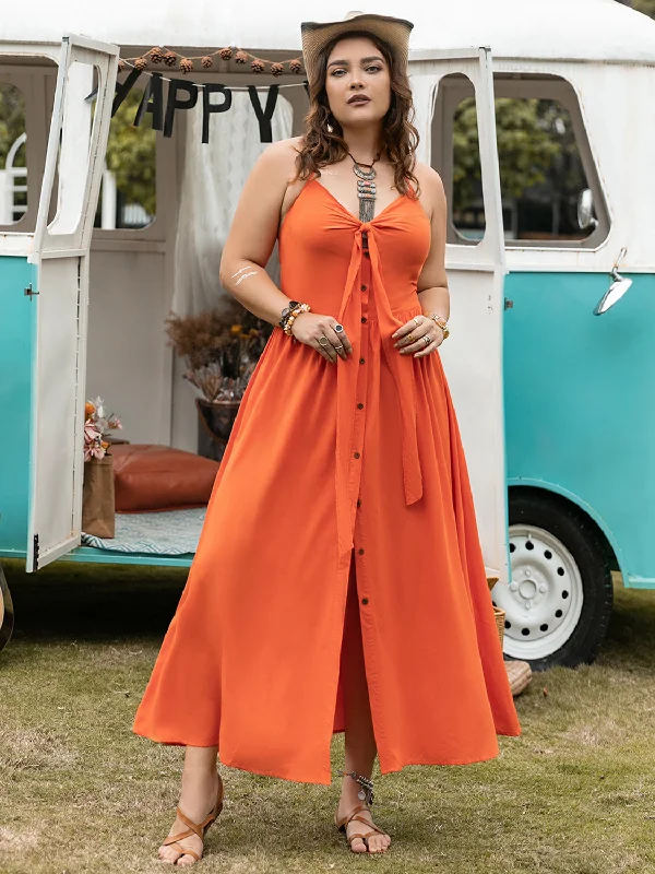 plus-size-halter-neck-midi-dress
