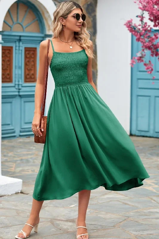 smocked-spaghetti-strap-midi-dress