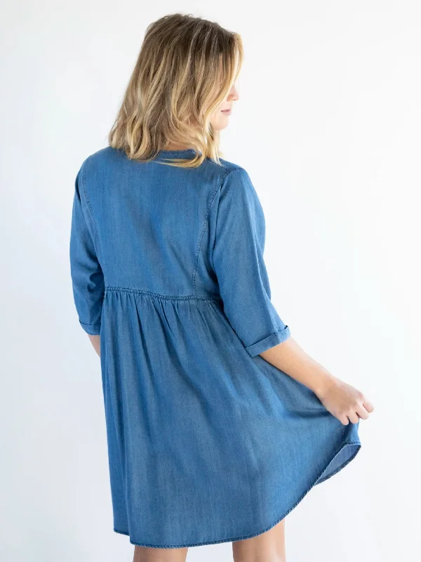 stella-v-neck-mini-dress-denim-blue